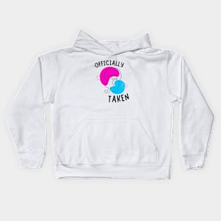 Cats Officially Taken Kids Hoodie